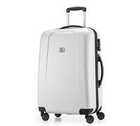 HAUPTSTADTKOFFER® - „Wedding“ - 71 litres -Valise Rigide - Serrure TSA - 24" - Blanc