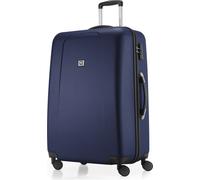 HAUPTSTADTKOFFER - Wedding - Hartschalen-Koffer Koffer Trolley Rollkoffer Reisekoffer, TSA, 75 cm, 103 Liter,Dunkelblau