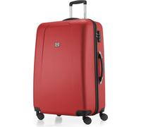 HAUPTSTADTKOFFER - Wedding - Hartschalen-Koffer Koffer Trolley Rollkoffer Reisekoffer, TSA, 75 cm, 103 Liter,Rot