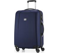 HAUPTSTADTKOFFER - Wedding - Hartschalen-Koffer Trolley Rollkoffer Check-In Gepäck Gurtmaß max. 158 cm Reisekoffer TSA, 65 cm, 67 Liter,Dunkelblau
