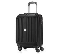 Hauptstadtkoffer - X-Berg - Bagage à Main Robuste avec Compartiment pour Ordinateur Portable, ABS, 55 cm, 42 L, Noir