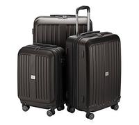 HAUPTSTADTKOFFER - X-Berg - Set de 3 Valises Bagages rigides de ABS (S, M, L) 258 L, Graphite