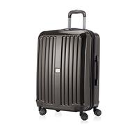 HAUPTSTADTKOFFER - X-Berg - Valise de Taille Moyenne Bagages rigides avec Extension, 65 cm, 90 L, Graphite