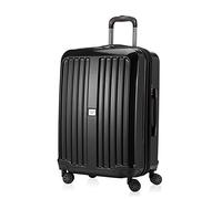 HAUPTSTADTKOFFER - X-Berg - Valise de Taille Moyenne Bagages rigides avec Extension, 65 cm, 90 L, Noir