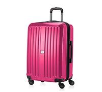 HAUPTSTADTKOFFER - X-Berg - Valise de Taille Moyenne Bagages rigides avec Extension, 65 cm, 90 L, Rose