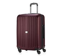 HAUPTSTADTKOFFER - X-Berg - Valise de Taille Moyenne Bagages rigides avec extension, ABS, 65 cm, 90 L, Bourgogne