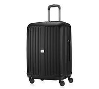 HAUPTSTADTKOFFER - X-Berg - Valise de Taille Moyenne Bagages rigides avec Extension, ABS, 65 cm, 90 L, Noir