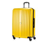 HAUPTSTADTKOFFER - X-Berg - Valise Grande Bagages rigides avec Extension, 75 cm, 126 L, Jaune
