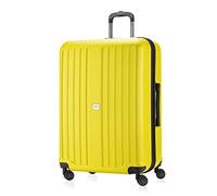 HAUPTSTADTKOFFER - X-Berg - Valise grande Bagages rigides avec extension, ABS, 75 cm, 126 L, Jaune