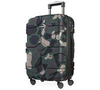 HAUPTSTADTKOFFER - X-Kölln - Bagage à main cabine Valise Trolley 4 roues- TSA- 58 cm- 40 litres- Camouflage
