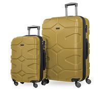 Hauptstadtkoffer - X-Kölln - Lot de 2 valises, Valises de Voyage, Trolley, Bagages rigides, Set de Voyage, 4 Roues (S & L), Or d'automne