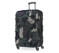 HAUPTSTADTKOFFER - X-Kölln - Valise rigide grande Bagage Trolley 4 roues- TSA- 77 cm- 101 litres- Camouflage