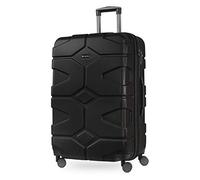 HAUPTSTADTKOFFER - X-Kölln - Valise rigide grande Bagage Trolley 4 roues- TSA- 77 cm- 101 litres- Noir