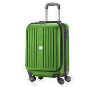 HAUPTSTADTKOFFER® Xberg - Ensemble ou à la pièce, dans différentes Tailles et Couleurs (42L, 90L et 126L) Valise Rigide Mat avec Serrure TSA (42 litres, Vert Pomme)