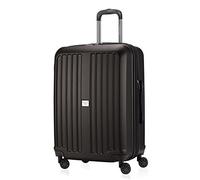 HAUPTSTADTKOFFER® Xberg - Ensemble ou à la pièce, dans différentes Tailles et Couleurs (42L, 90L et 126L) Valise Rigide Mat avec Serrure TSA (90 litres, Graphite)