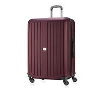 HAUPTSTADTKOFFER® Xberg - Ensemble ou à la pièce, dans différentes Tailles et Couleurs (42L, 90L et 126L) Valise Rigide Mat avec Serrure TSA (126 litres, Rouge Rubis)