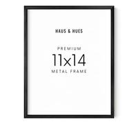 Haus and HUESCadre Photo Noir 11 x 14, Cadre Photo Noir 11 x 14, Cadre Photo Noir 11 x 14, Cadre Noir 11 x 14, Cadre pour Affiche 11 x 14 Noir (Cadre en Aluminium Noir)