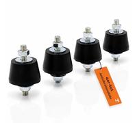 Haus-Held Lot de 4 pieds anti-vibrations M8 pour climatiseur 40 mm