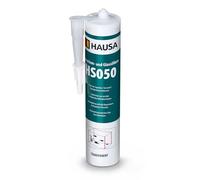HAUSA Aquarium Silicone Verre Silicone HS050 Colle et mastic silicone professionnels pour aquariums terrariums et constructions en verre Résistant à l'eau douce et à l'eau de mer 310ml transparente