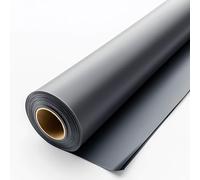 HAUSA Film de construction T200 4mx25m (100m²) 200my film de couverture- bâche extra résistant film de chape imperméable rouleau de bâche de bassin indéchirable Baufoil film de protection, noir