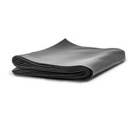 HAUSA Film de construction T200 4mx5m (20m²) 200my film de couverture- bâche extra résistant film de chape imperméable rouleau de bâche de bassin indéchirable Baufoil film de protection, noir