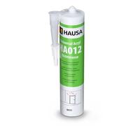 HAUSA Mastic acrylique universel HA012 peinture acrylique construction acrylique sec joint d'étanchéité 310 ml blanc
