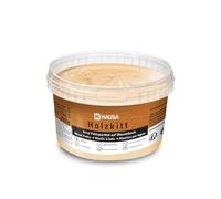 Hausa Mastic bois 250 g chêne naturel - Mastic pour bois, mastic pour réparer les dommages du bois, prêt à l'emploi, excellent pouvoir de remplissage, séchage rapide, résistant aux fissures