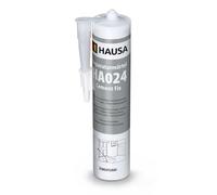 HAUSA Mortier de Réparation Cement Fix HA024 Mortier Prêt à l'Emploi pour Jointoiement Remplissage Cassures Fissures Ciment Rapide pour Intérieur et Extérieur Gris Ciment 1x 310 ml