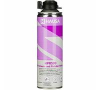 HAUSA Nettoyant pour Mousse PU et Pistolet pour mousse expansive HPR500 Détergent Dégraissage de Surfaces Métalliques Utilisation Professionnelle Nettoyage Laveur de Pistolets 1x 500 ml