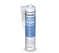 HAUSA Silicone sanitaire HS100 Silikon transparent Salle de bain Cuisine Matériau d'étanchéité Silicone de construction Joint 1x 310ml résistant aux moisissures