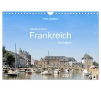Hausbooturlaub Frankreich - Bretagne (Wandkalender 2027 DIN A4 quer), CALVENDO Monatskalender: Entdecken Sie die Schönheiten der Bretagne vom Wasser aus