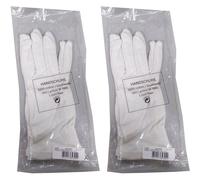 Hausella Gants en coton blanc taille M Gant(S) 2x1 pc(s)
