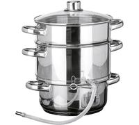 Haushalt International Extracteur de jus en acier inoxydable