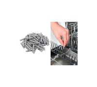 Haushaltsgeräte : 100 capuchons pour panier de lave-vaisselle, coloris gris