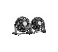 Sichler Haushaltsgeräte : 2 ventilateurs de bureau compact VT 111.T 14 W / 11 cm G