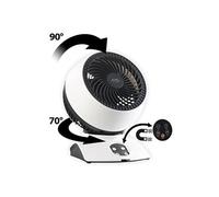 Haushaltsgeräte : Ventilateur répartiteur 3D avec fonction oscillation 30 W, Ø 17 cm