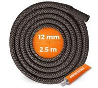 HausHeld cordon d’étanchéité fibre de verre Ø 12 mm x 2,5 m, kit pour poêle et cheminée