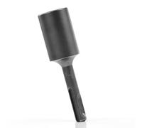 HausHeld SDS PLUS Adaptateur de terre 16,5 mm pour barres de terre - Acier trempé dur - Outil de montage pour marteau perforateur - Piquet d'aide à l'impact pour protection contre la foudre et