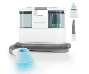 HAUSHOF StainZapper Pro, Shampouineuse Canapé avec Moteur Puissant de 450 W, Injecteur Extracteur, Nettoyeur de Tapis Portable pour Meubles, Voiture, Tissus, Moquettes, Animaux, 38,5 * 19,6 * 30 CM