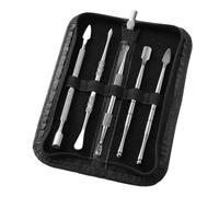Hausio Sculpting Tools - Kit d'outils de modélisation - Outil de pointillage à double extrémité - Outil de modelage en métal - Outil de bricolage pour sculpture, modélisation, grattage, poterie (set 2