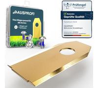 HAUSPROFI Lot de 45 lames de rechange en titane pour robot tondeuse ECOVACS GOAT - Certifié DIN EN 50636-2-107 - 60 % plus durables - Avec vis de sécurité et boîte