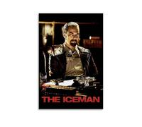 HAUSRENWRHHT Poster The Iceman1 - Impression sur toile - Style vintage - Décoration pour salon, chambre à coucher - 30 x 45 cm - Style rétro - Sans cadre