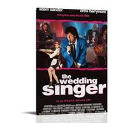 HAUSRENWRHHT Poster The Wedding Singer1 - Impression sur toile - Esthétique - Style vintage - Peinture décorative pour salon, chambre à coucher - 60 x 90 cm - Style cadre