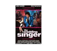 HAUSRENWRHHT Poster The Wedding Singer1 - Impression sur toile - Style vintage - Décoration pour salon, chambre à coucher - 30 x 45 cm - Style rétro - Sans cadre