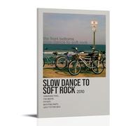 HAUSRENWRHHT The Front Bottoms Poster décoratif sur toile vintage avec cadre Slow Dance To Soft Rock - 40 x 60 cm