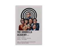 HAUSRENWRHHT The Umbrella Academy Poster mural décoratif sur toile style rétro esthétique pour salon, chambre à coucher, 50 x 75 cm, sans cadre