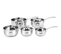 Haussmann Héritage® - 5 piéces Casserole Inox professionnel - tous feux dont Induction -- HM-0517