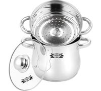 HAUSSMANN heritage Couscoussier/Cuit Vapeur/Faitout 3 en 1, 4 litres, Diamètre 18cm