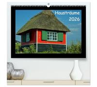 Hausträume 2026 (hochwertiger Premium Wandkalender 2026 DIN A2 quer), Kunstdruck in Hochglanz: Einmalige Häuser, die es nicht zweimal gibt
