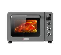 Hauswirt C40 four de convection intelligent avec thermomètre intégré, 35 L, grande capacité, 4 niveaux de grille, écran LED, gris